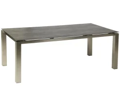 Acamp Gartenmöbel-Set Keramiktisch Auris und Stapelstuhl Auris, 5-teilig