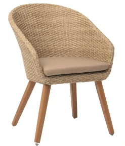 Acamp Gartenmöbel-Set Tisch Acaplan und Sessel Atacama, 5-teilig