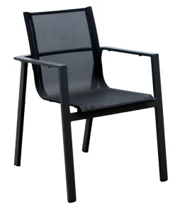 Acamp Gartenmöbel-Set Tisch Hollywood und Stapelstuhl Hollywood, 7-teilig