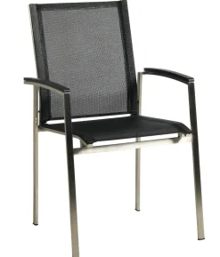 Acamp Gartenmöbel-Set Tisch Skye und Stapelstuhl Auris, 5-teilig