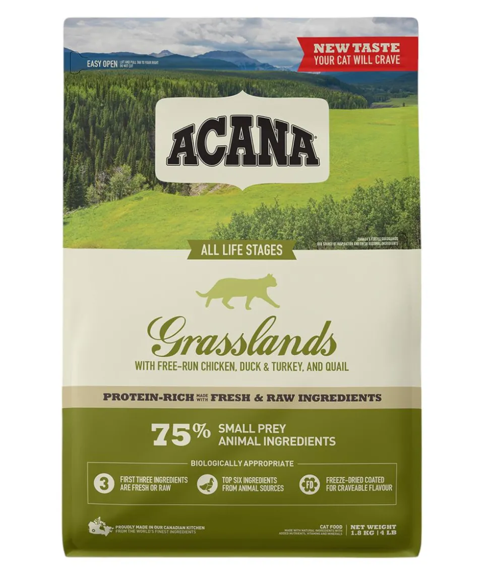 ACANA Trockenfutter für Katzen Regionals Cat Grasslands