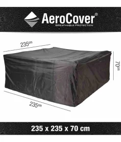 AeroCover Loungesethülle quadratisch, 235x235x70 cm