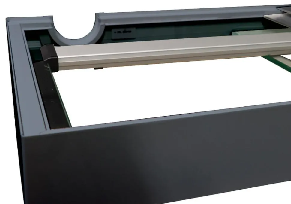 amtra Aquarium ALUX 220 LED, ca. B90/H65/T45 cm, 220 l