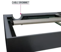 amtra Aquarium Kombination ALUX 450 LED, ca. B150/H148/T55 cm, 450 l