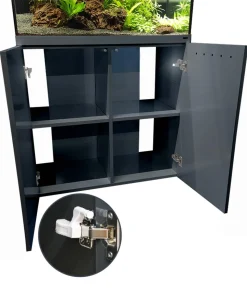 amtra Aquarium Kombination ALUX 220 LED, ca. B90/H148/T45 cm, 220 l