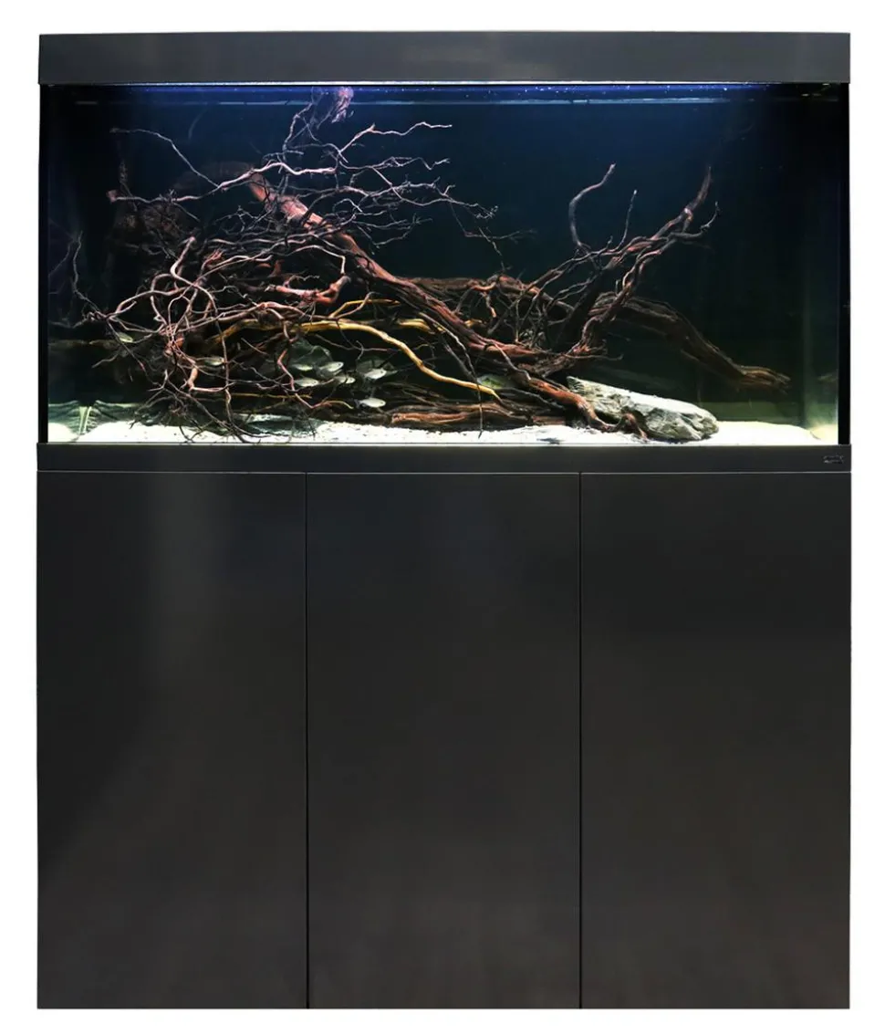amtra Aquarium Kombination ALUX 330 LED, ca. B120/H148/T50 cm, 330 l