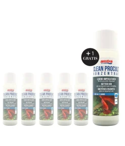 amtra Wasseraufbereiter Clean Procult Konzentrat, 5+1 x 250 ml