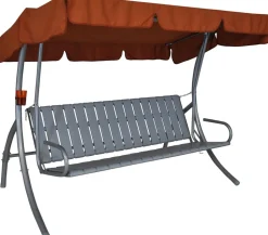 Angerer Hollywoodschaukel Trend, Design Korfu terra, 3-Sitzer