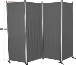 Angerer Paravent, 4-teilig, PE, ca. B220/H165 cm
