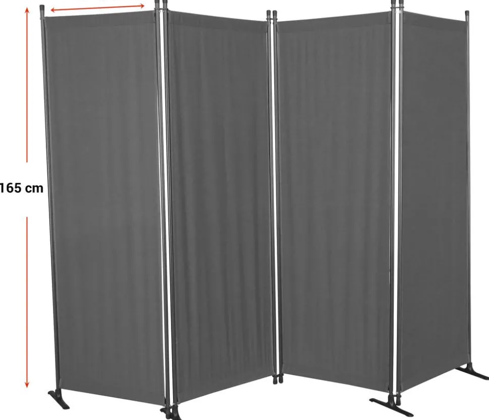 Angerer Paravent, 4-teilig, PE, ca. B220/H165 cm
