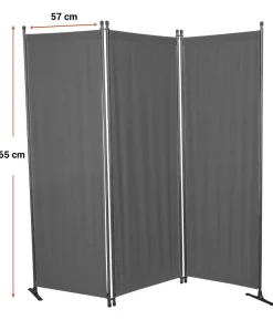 Angerer Paravent, 3-teilig, PE, ca. B165/H165 cm