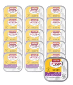 animonda INTEGRA PROTECT Nassfutter für Katzen Sensitive, Adult, 16 x 100 g