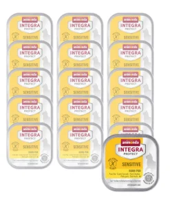 animonda INTEGRA PROTECT Nassfutter für Katzen Sensitive, Adult, 16 x 100 g