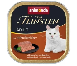 animonda VOM FEINSTEN Nassfutter für Katzen Adult, 32 x 100 g