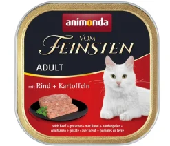 animonda VOM FEINSTEN Nassfutter für Katzen Adult, 32 x 100 g