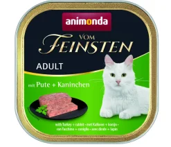 animonda VOM FEINSTEN Nassfutter für Katzen Adult, 32 x 100 g