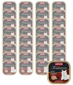 animonda VOM FEINSTEN Nassfutter für Katzen Adult, 32 x 100 g