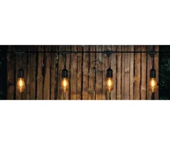 Anna's Collection LED-Lichterkette Retro, warmweiß, 10 LEDs