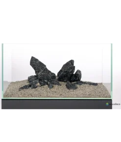 aquadeco Aquariumdeko Set Mini-Landschaft black