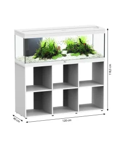 aquatlantis Aquarium Kombination Splendid Ultra 60, ca. B60,2/H138,9/T39,9 cm, 134 l