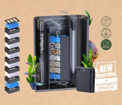 aquatlantis Aquarium Kombination Splendid Ultra 100, ca. B101,7/H143,9/T39,9 cm, 247 l