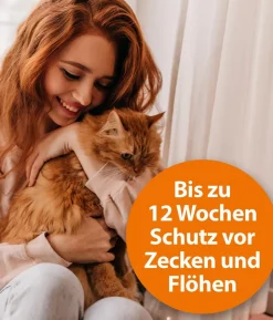 ARDAP® Zecken- und Flohschutz Spot-On für Katzen ab 4 kg, 3 x 0,8 ml