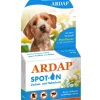 ARDAP® Zecken- und Flohschutz Spot-On für kleine Hunde, 3 x 1 ml