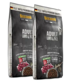 BELCANDO® Trockenfutter für Hunde Adult, Lamb & Rice