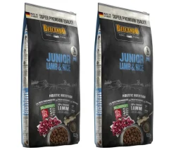 BELCANDO® Trockenfutter für Hunde Junior, Lamb & Rice