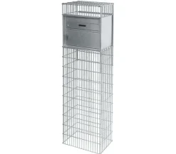 bellissa Briefkasten Gabione, 44 x 31 x 143 cm