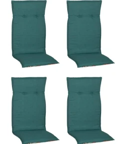 beo Hochlehnerauflage, petrol, 4er-Set