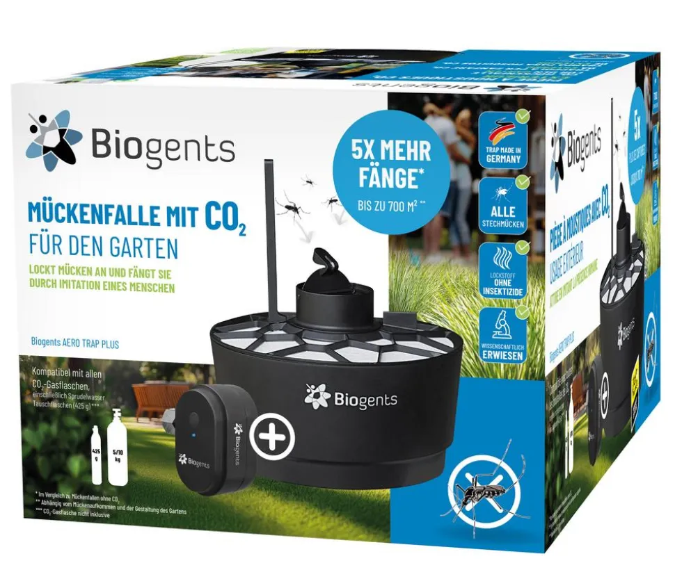 Biogents Mückenfalle AERO TRAP PLUS, 1 Stk.