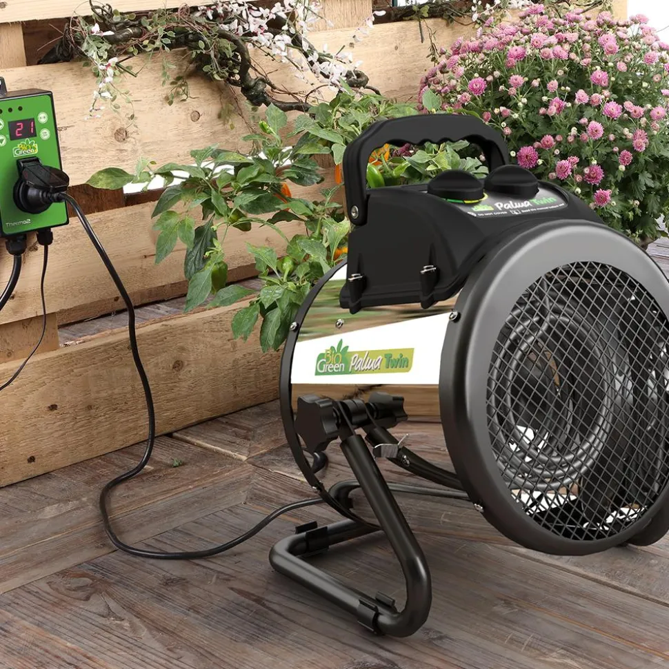Bio Green Gewächshaus-Heizung Palma Twin Digital, ca. B21/H30/T25 cm