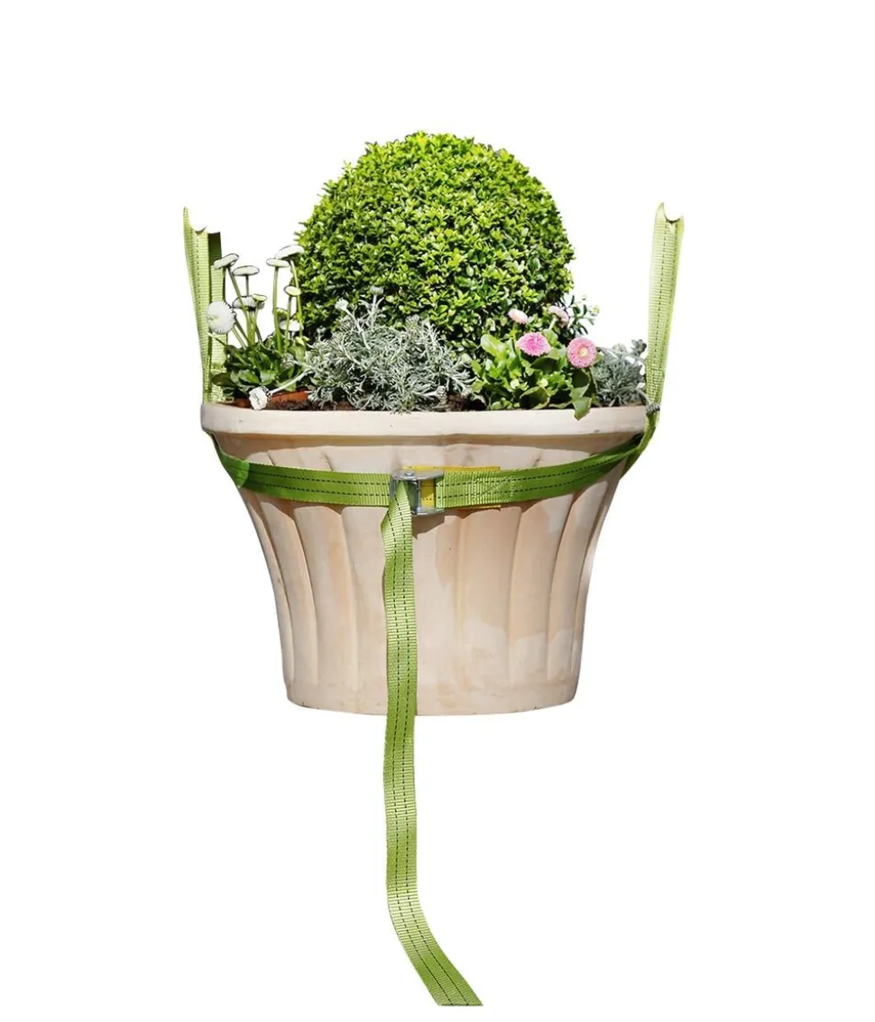 Bio Green Tragegurt für Kübelpflanzen, grün, ca. L250/B3,5 cm