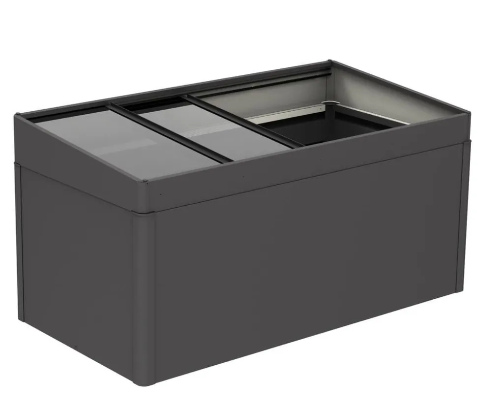 Biohort Frühbeetaufsatz 2x1, ca. B200,2/H28,5/T101,8 cm