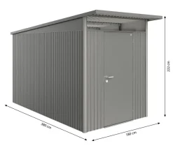 Biohort Gerätehaus AvantGarde® Gr. A4, ca. B180/H222/T380 cm