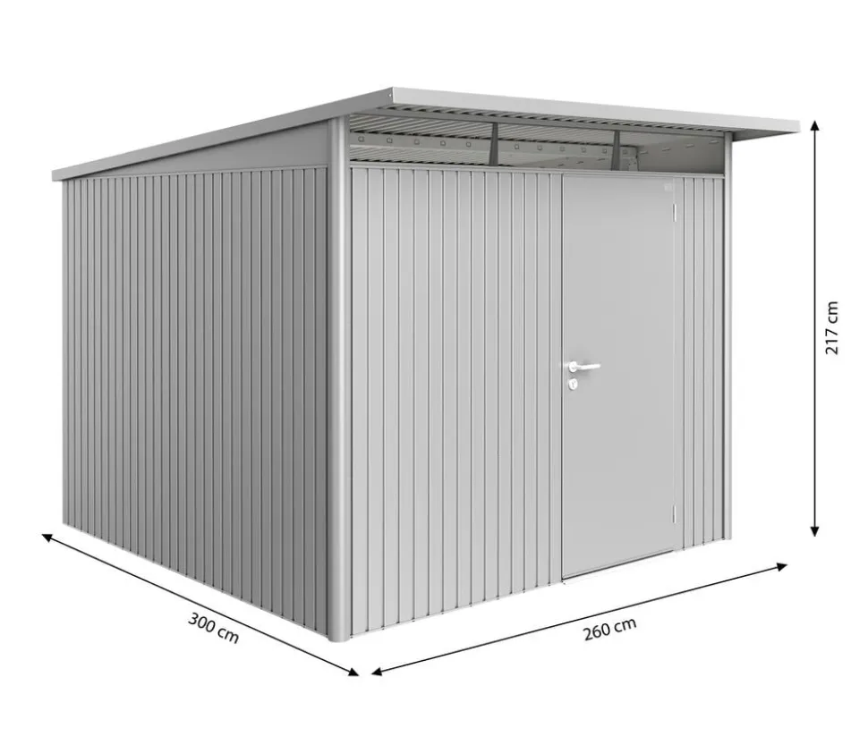 Biohort Gerätehaus AvantGarde® A7, ca. B260/H217/T300 cm