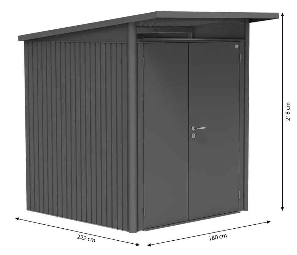 Biohort Gerätehaus AvantGarde® A1, ca. B180/H250/T220 cm
