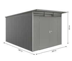 Biohort Gerätehaus AvantGarde® A1, ca. B180/H250/T220 cm