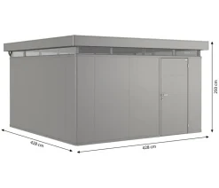 Biohort Gerätehaus CasaNova® 4 x 4, ca. B428/H250/T428 cm