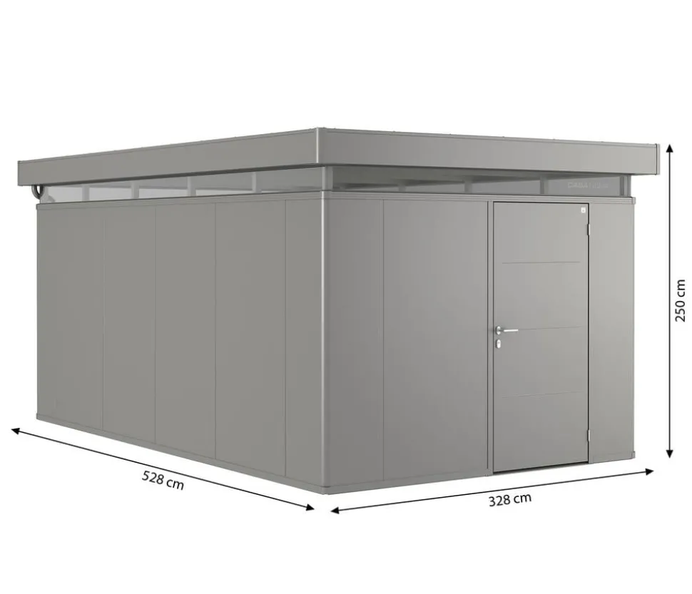 Biohort Gerätehaus CasaNova® 3 x 5, ca. B328/H250/T528 cm