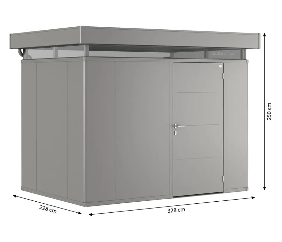 Biohort Gerätehaus CasaNova® 3 x 2, ca. B328/H250/T228 cm