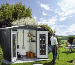 Biohort Gerätehaus Europa 6, ca. B244/H203/T300 cm