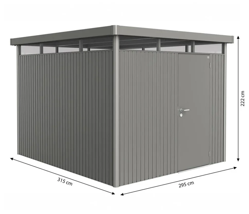 Biohort Gerätehaus HighLine H5, ca. B275/H222/T315 cm
