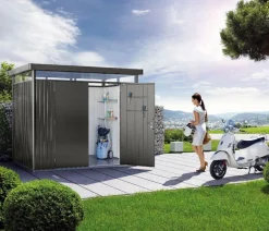 Biohort Gerätehaus HighLine H4, ca. B275/H222/T275 cm