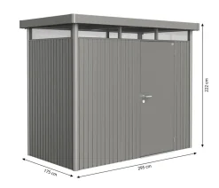Biohort Gerätehaus HighLine H1, ca. B275/H222/T155 cm