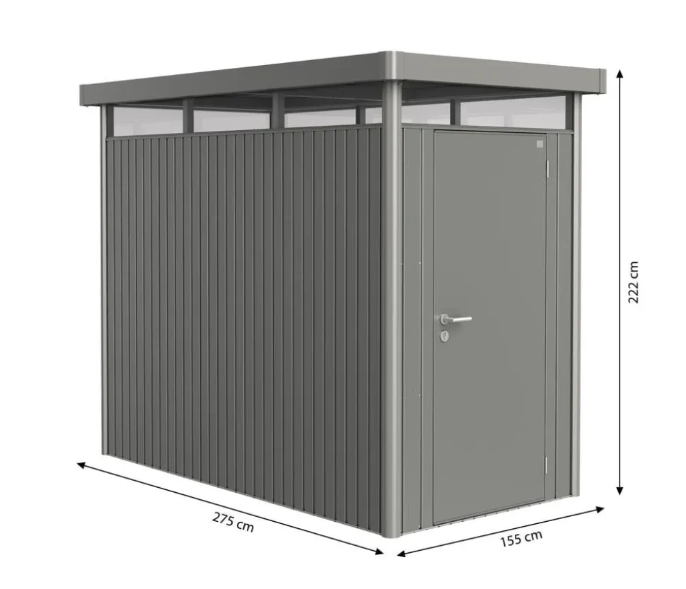 Biohort Gerätehaus HighLine HS, ca. B155/H222/T275 cm
