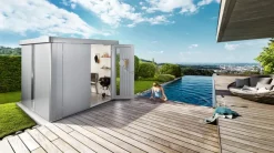 Biohort Gerätehaus Neo 2B, ca. B236/H222/T236 cm