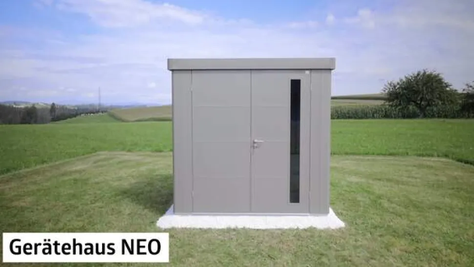 Biohort Gerätehaus Neo 3D, ca. B348/H222/T292 cm