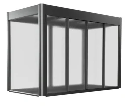 Biohort Gewächshausaufsatz Florentina für Größe 2 x 1 m, ca. B201,6/H136,4/T104 cm